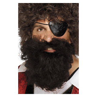 Piratskägg Brun