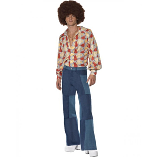 Retro Hippie Maskeraddräkt