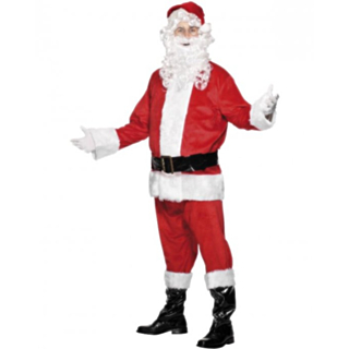 Klassisk Jultomte Deluxedräkt