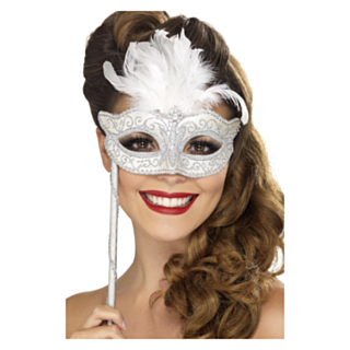 Barockmask Silver