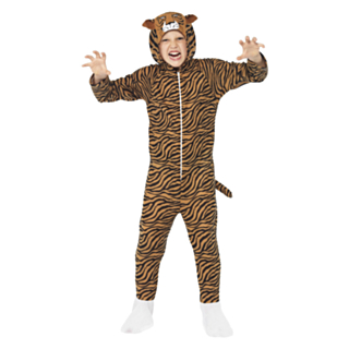 Rytande Tiger Barndräkt