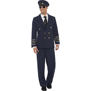 Klassisk Pilot Maskeraddräkt