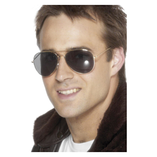 Aviator Solglasögon Guldbåge