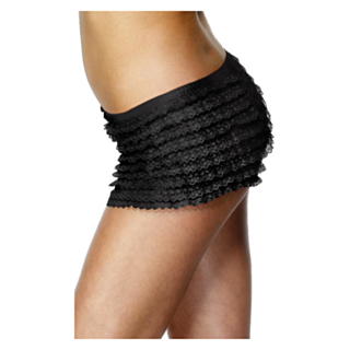 Svarta hotpants