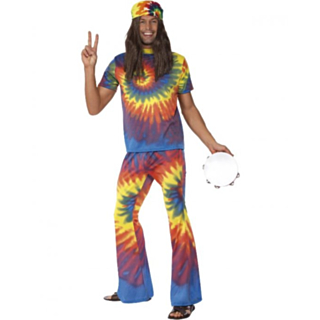 Groovy Hippie Maskeraddräkt