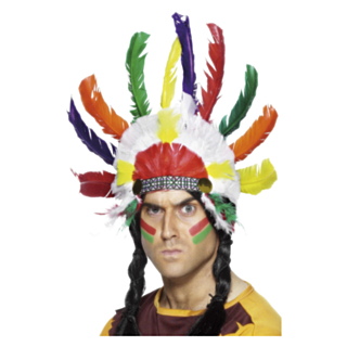 Indian Huvudbonad Multifärgad