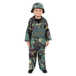 Militärpojke Barndräkt