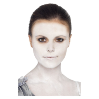 Spökmakeup