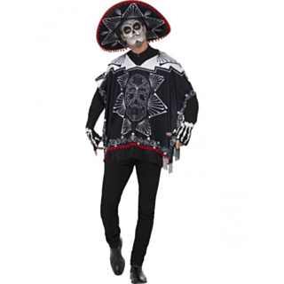 Day Of The Dead Bandit Maskeraddräkt