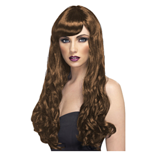 Sirene Peruk Brun
