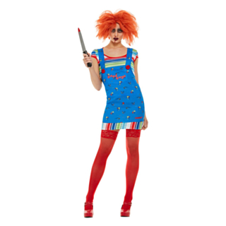 Chucky® Klänning Maskeraddräkt