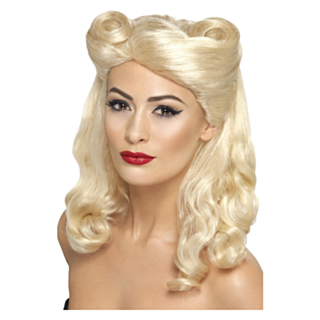Pin-up Peruk Blond