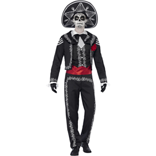Day of the Dead Señor Maskeraddräkt Day of the Dead Señor Maskeraddräkt