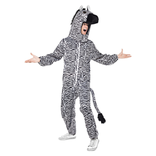 Skojig Zebra Maskeraddräkt
