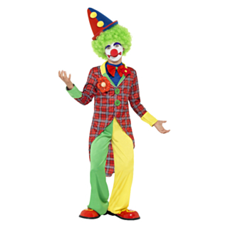 Rolig Clown Barndräkt