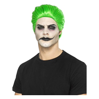 Grön Joker Peruk