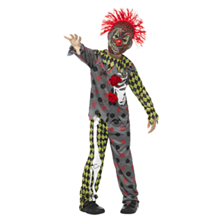 Dyster Clown Deluxe Barndräkt
