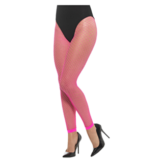 80-tal Nätstrumpbyxor Rosa