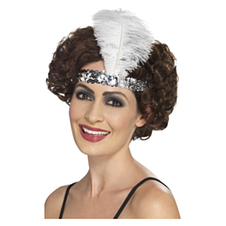 Palljett Charleston Pannband Silver