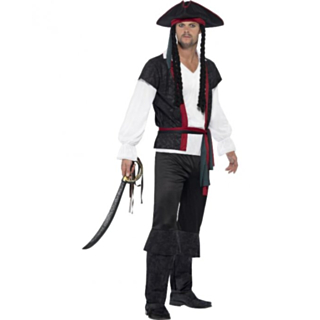 Ohoj Piratkapten Maskeraddräkt