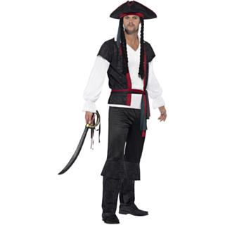 Ohoj Piratkapten Maskeraddräkt