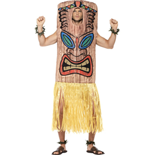 Tiki Totem Maskeraddräkt