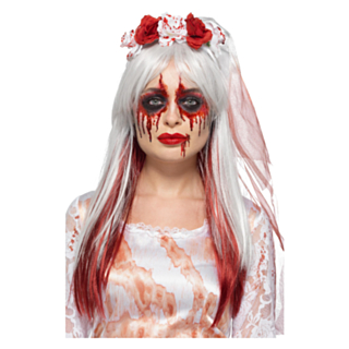 Blodig Brud Makeup