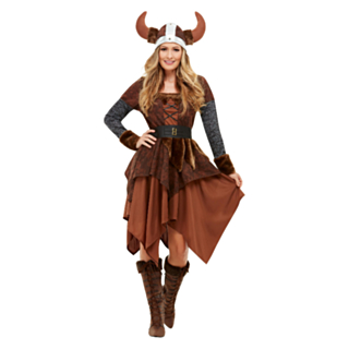 Vikingadrottning Maskeraddräkt