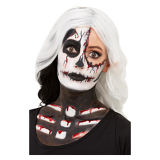 Skelett Makeup Set