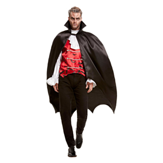 Vampyrmantel Svart