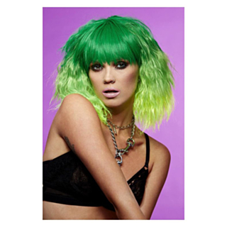 Manic Panic® Grön Trash Goddes Peruk