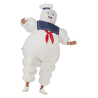 Ghostbusters® Uppblåsbar Marshmallow Man Maskeraddräkt