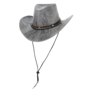 Cowboyhatt Grå