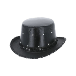 LED Tophat Svart
