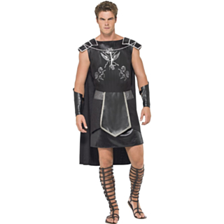 Mörk Gladiator Maskeraddräkt