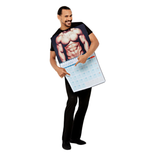 Sexig Kalender Maskeraddräkt