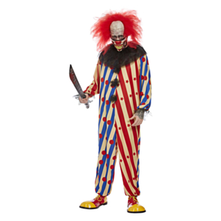 Creepy Clown Maskeraddräkt