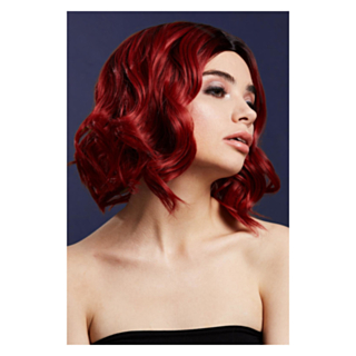 Kourtney Peruk Röd