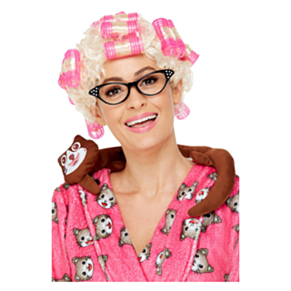 Granny Peruk Blond