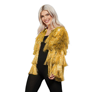 Fever Glitter Jacka Guld
