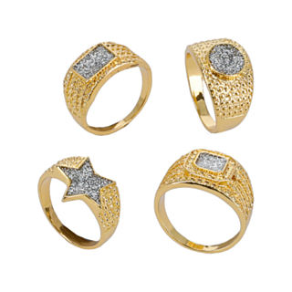 90-tal Bling Ringar