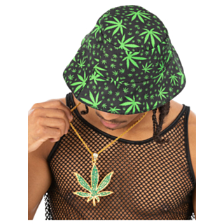 90-tal Weed Bling Halsband