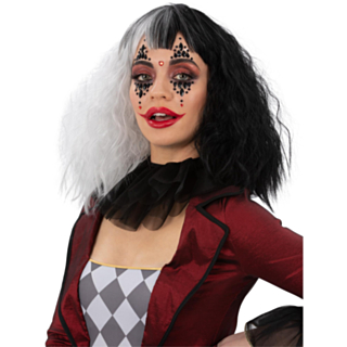 Gotisk Clown Ansiktssmycken