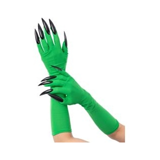 Ond Häxa Handskar Grön