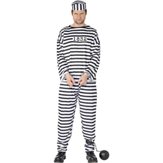 Fånge Maskeraddräkt