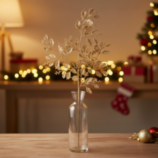 Julkvist Glitter Guld