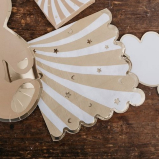 Stjärna Babyshower Servetter