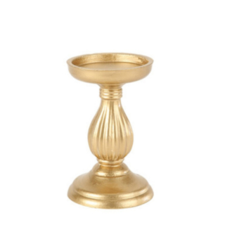 Barock Ljusstake Matt Guld