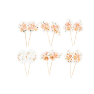 Blommor Tårtdekorationer Ljusrosa
