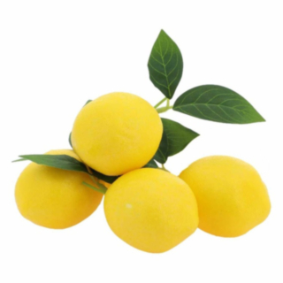 Konstgjorda Citroner med Blad